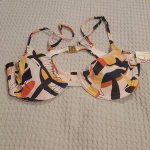 Escape to Paradise Ibiza Print Bikini Top (#11)